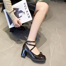 画像をギャラリービューアに読み込む, はじける恋心の厚底パンプス_N0936
