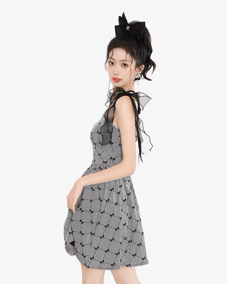 LIMITED COLLECTION】王子様に夢中なあの子のリボン柄ワンピース