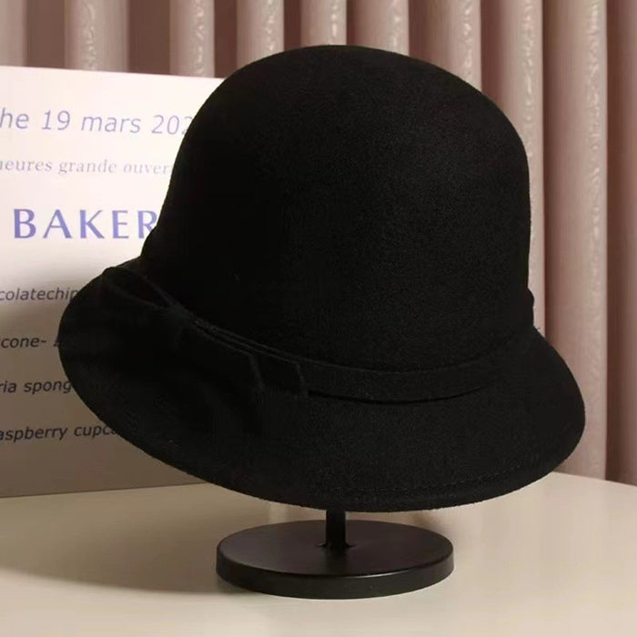 年上彼氏とパリ旅行へリボンベルトハット_N1766 – merci latte