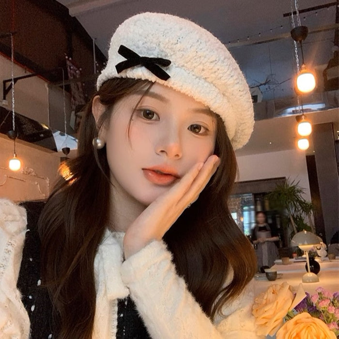 自分の道を進むあの子のボアベレー帽_N1767 – merci latte