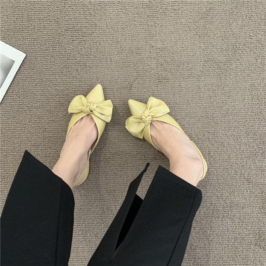 お嬢様のお気に入りのリボンミュール_N0493 – merci latte