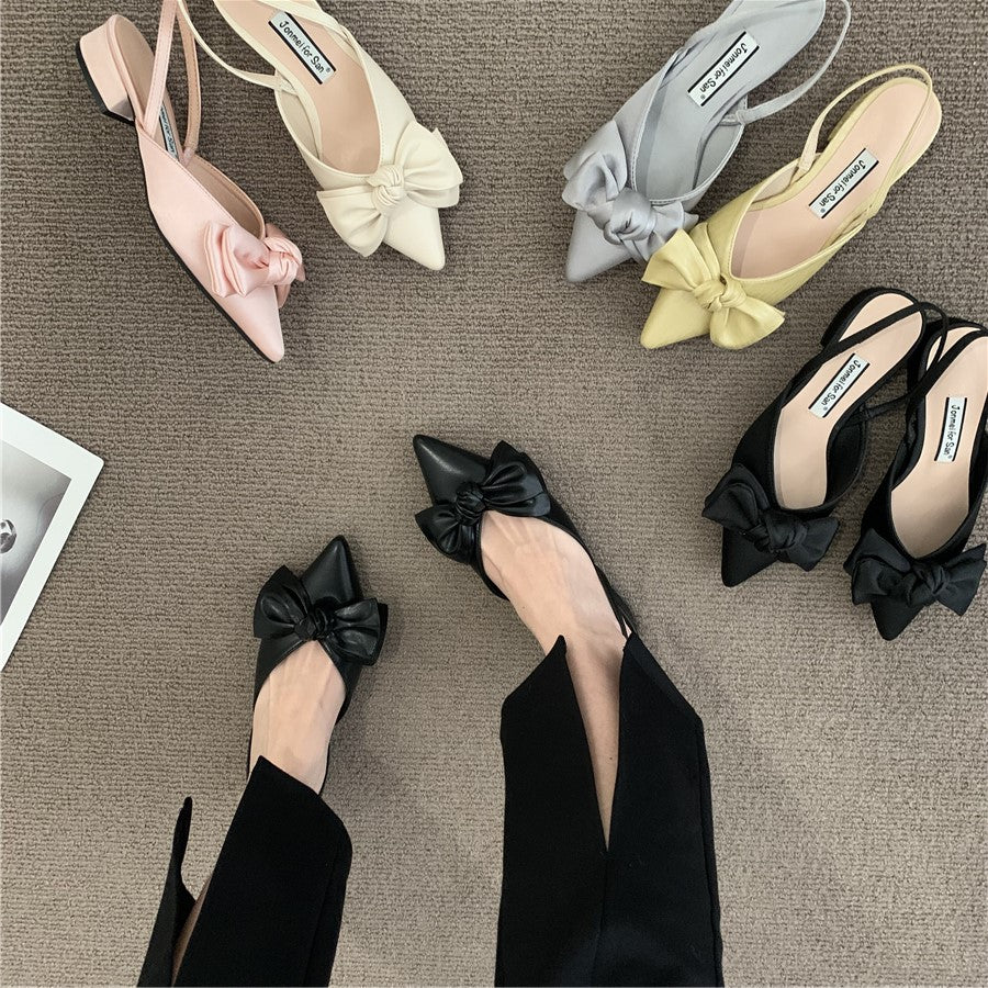 お嬢様のお気に入りのリボンミュール_N0493 – merci latte